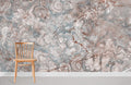 Light Brown Cracks Gravel Wallpaper Mural