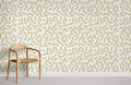 Light Green Maze Wallpaper Mural