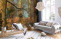 Light Through Forest Wallpaper Mural