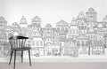 Buildings Wallpaper Mural
