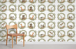 Cute Animals Wallpaper Mural