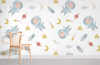 Little Astronaut Wallpaper Mural