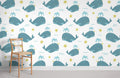 Little Whales Wallpaper Mural