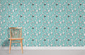 Mini Cartoon Cats Wallpaper Mural