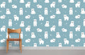 Little Polar Bear Wallpaper Mural