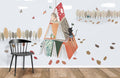Book Tent Wallpaper Mural