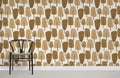 Little Cartoon Trees II Wallpaper Mural