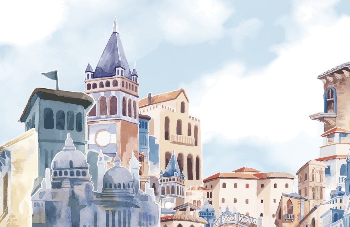 Tower Wallpaper Mural