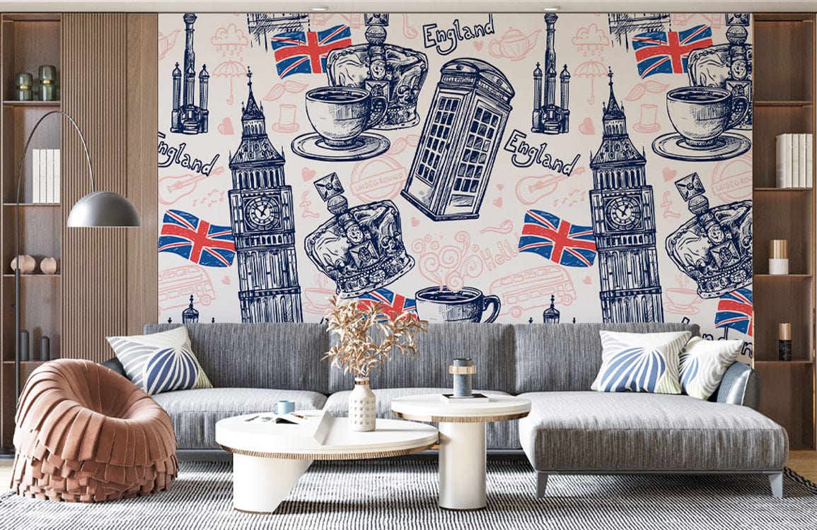 London Power Wallpaper Mural