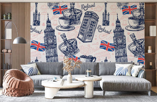 London Power Wallpaper Mural
