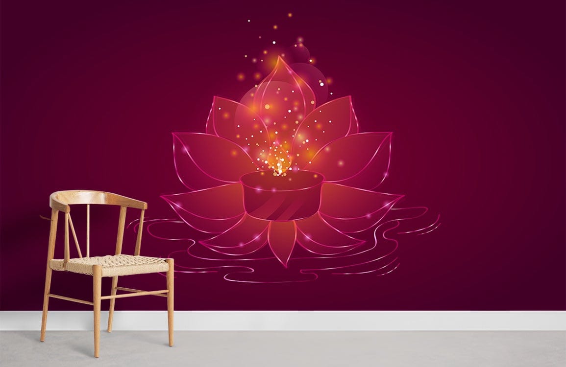 Lotus Light Wall Murals Room