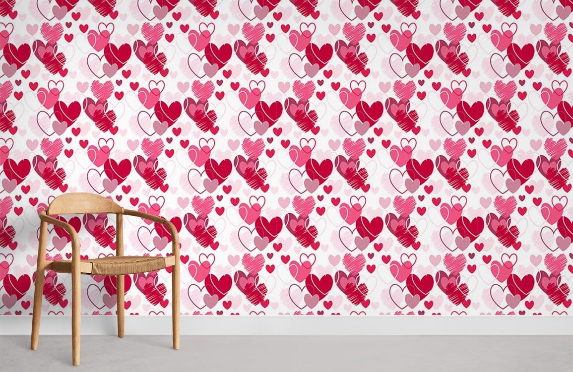 Love Patterns Photo Murals Room