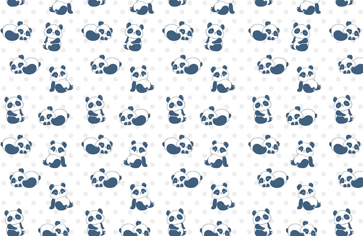 Lovely Panda ll Wallpaper Mural