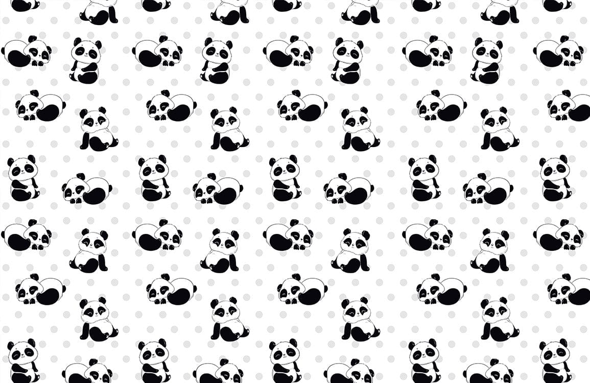 Lovely Panda Wallpaper Mural