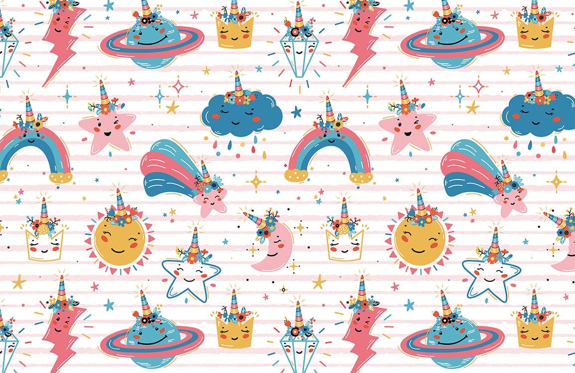 Magic Unicorn Wallpaper Mural