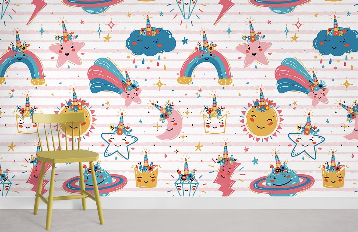 Magic Unicorn Wallpaper Mural Room