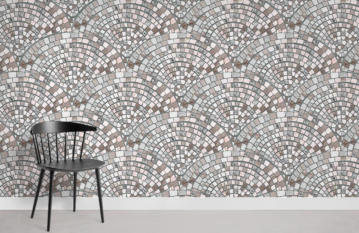 Stone Pattern Wallpaper Mural