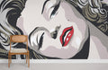 Monroe Pop Art II Wallpaper Mural