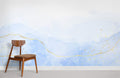 Melting Blue Watercolour ll Wallpaper Mural