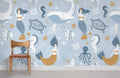 Mermaids & Ocean Friends Wallpaper Mural