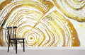 Metal Annual Ring Wallpaper Mural