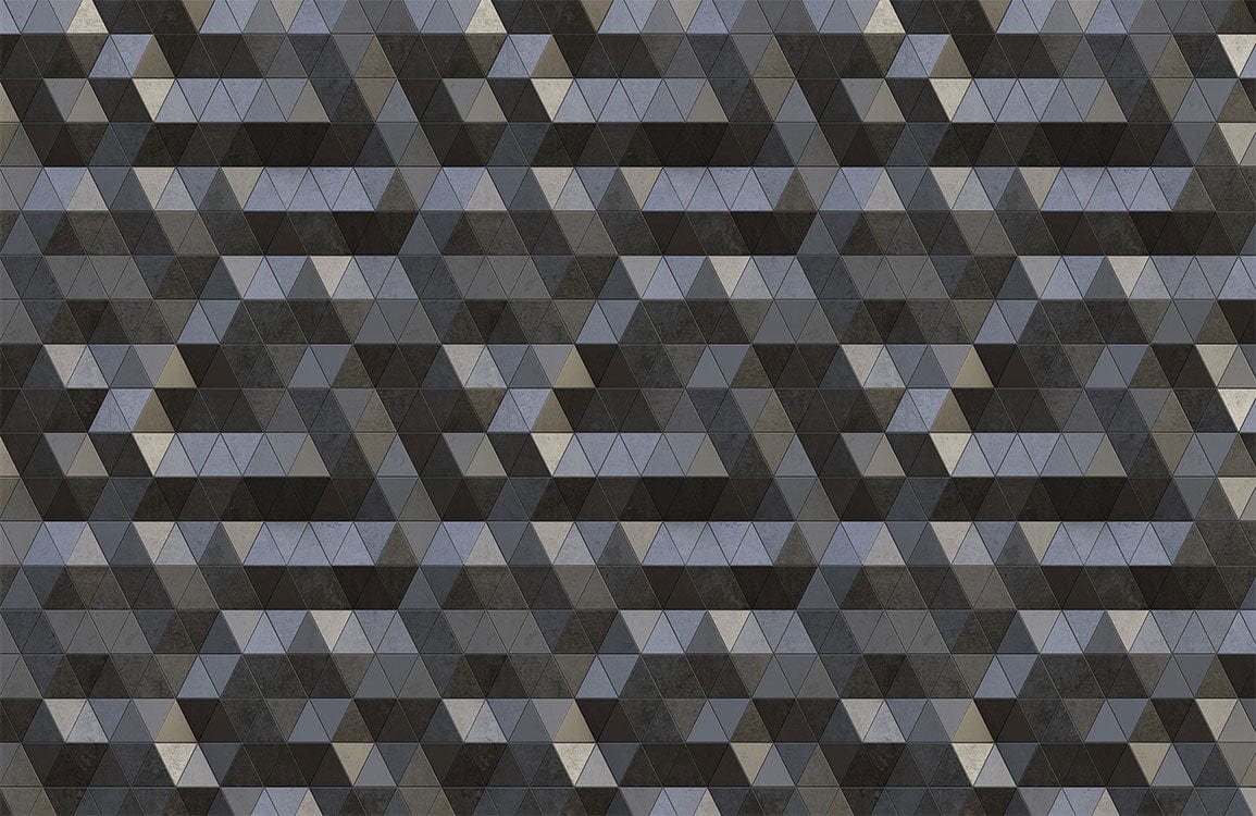 Metal Puzzle Wallpaper Mural