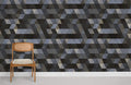 Metal Puzzle Wallpaper Mural
