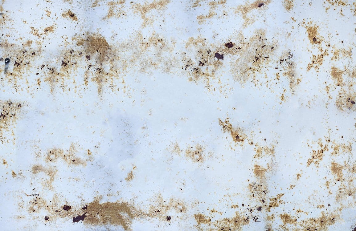 Vintage Distressed White and Gold Marble Effect Mural Wallpaper Design