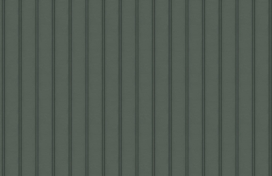 Dark Green Panel Wallpaper Mural