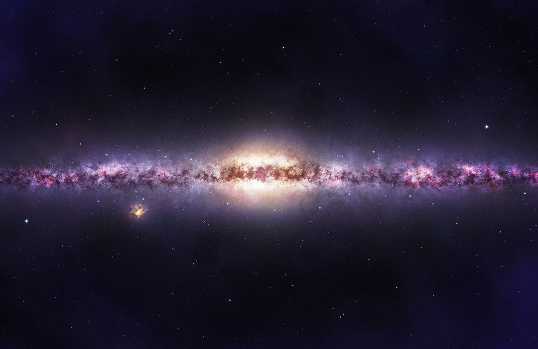 Stunning Milky Way Galaxy Mural Wallpaper - Cosmic Starry Night Design