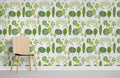 Cartoon Trees Wallpaper Mural