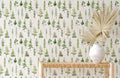 Mini Watercolor Forest Wallpaper Mural