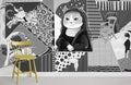 Mixed Painting Wallpaper Mural