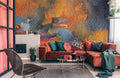 Mixed Watercolor Bang Wallpaper Mural