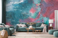 Mixed Watercolor Stain Wallpaper Mural