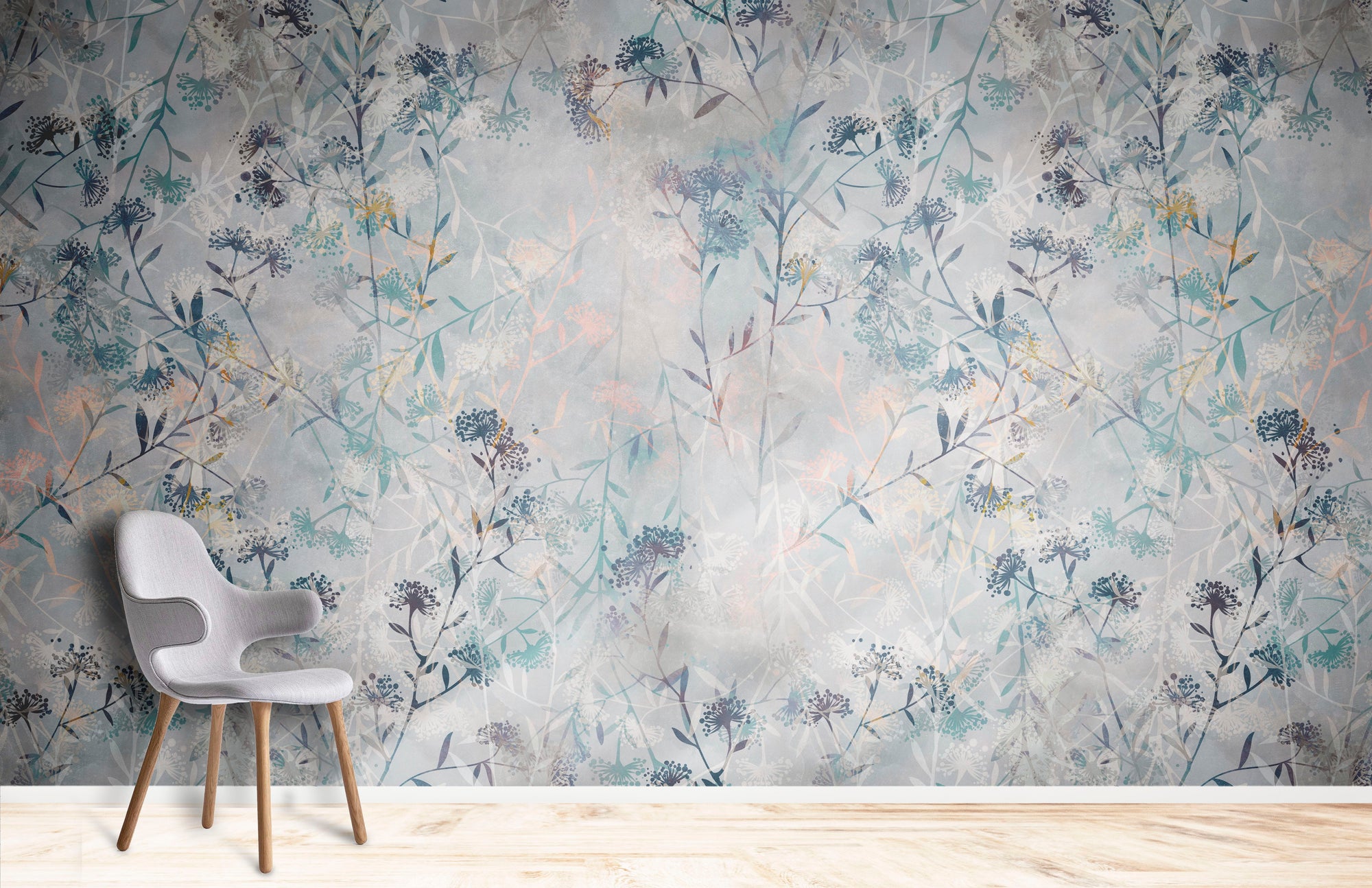 Cluttered Branches Wallpaper Mural
