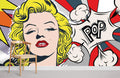Monroe Pop Art Wallpaper Mural