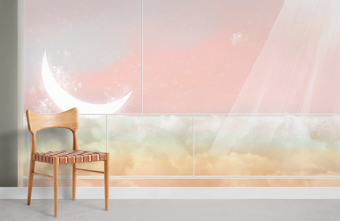 Bright Moon II Wallpaper Mural