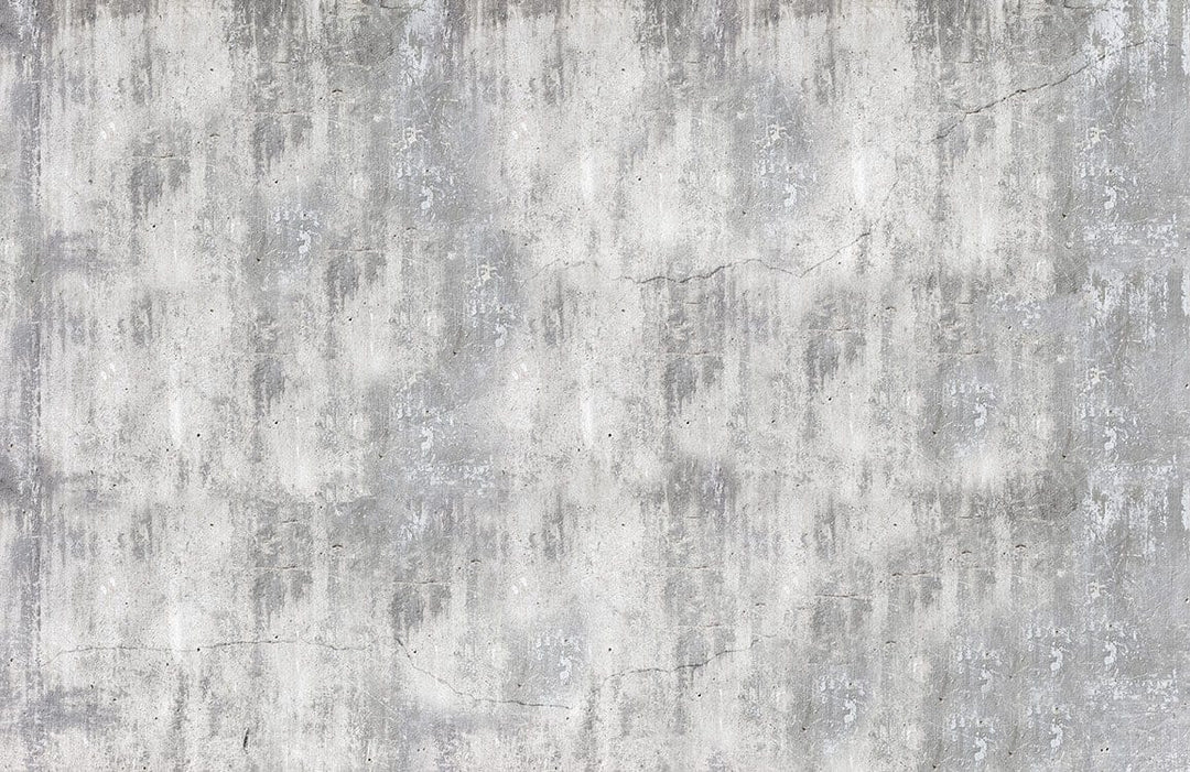 Industrial Chic Grey Textured Concrete Look Wallpaper for Modern Interiors