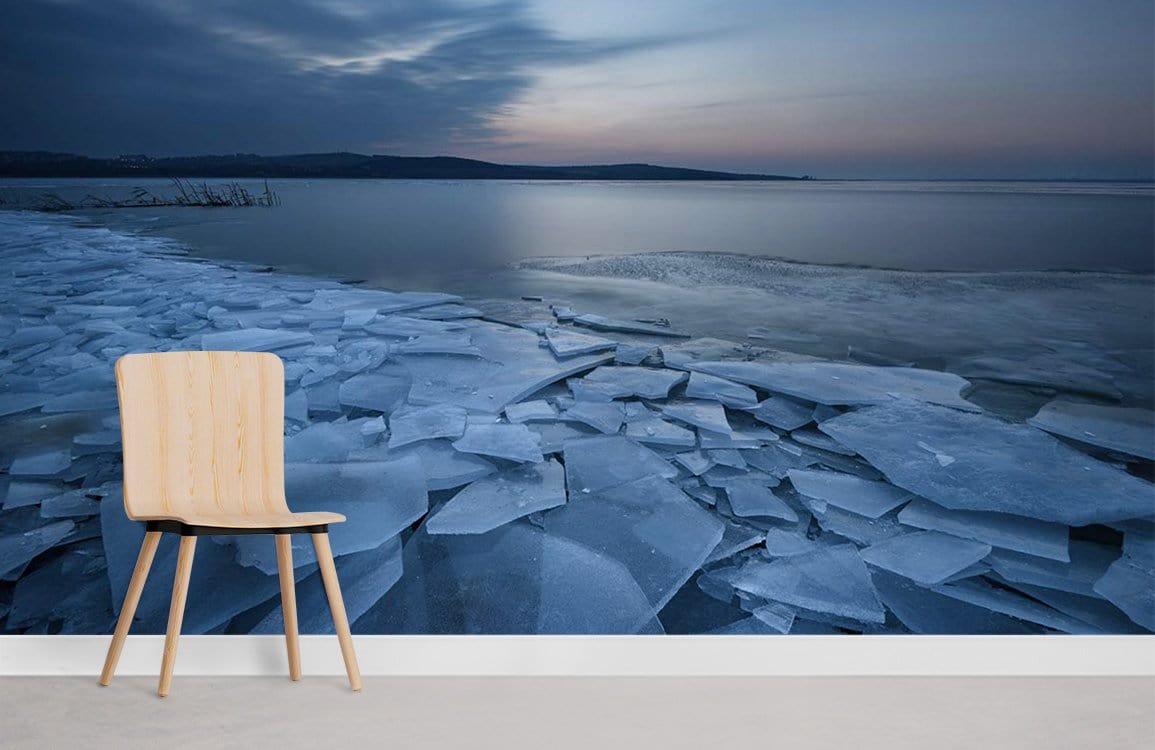 Mush Ice Wallpaper Mural