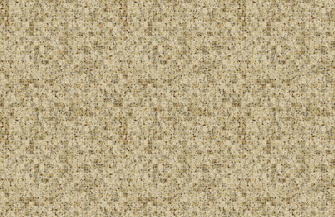 Rustic Beige Vintage Mosaic Patterned Wallpaper for Elegant Home Décor.