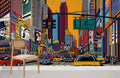 New York City Street III Wallpaper Mural