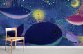 Night at Sea Wallpaper Mural