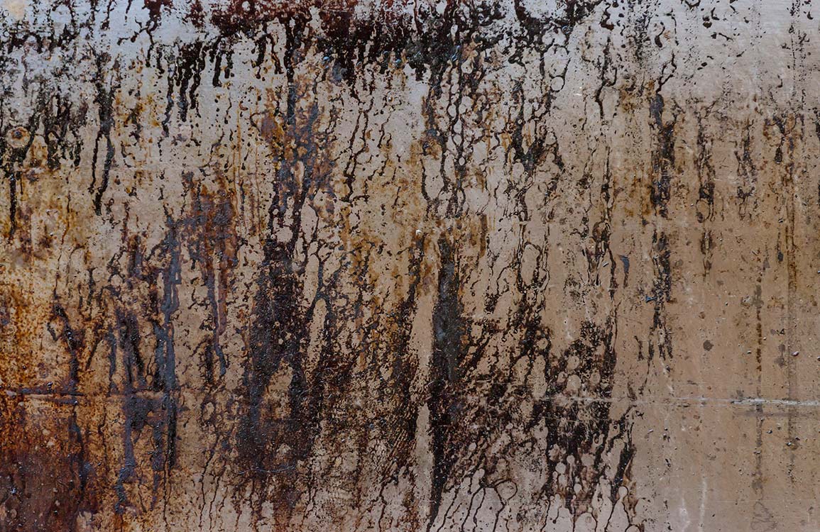 Rustic Industrial Textured Wallpaper Mural in Earthy Brown and Grey Tones