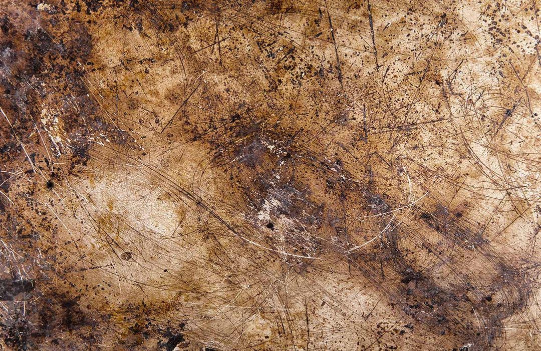 Vintage Rustic Brown Industrial Scratch Effect Wallpaper for Unique Interiors