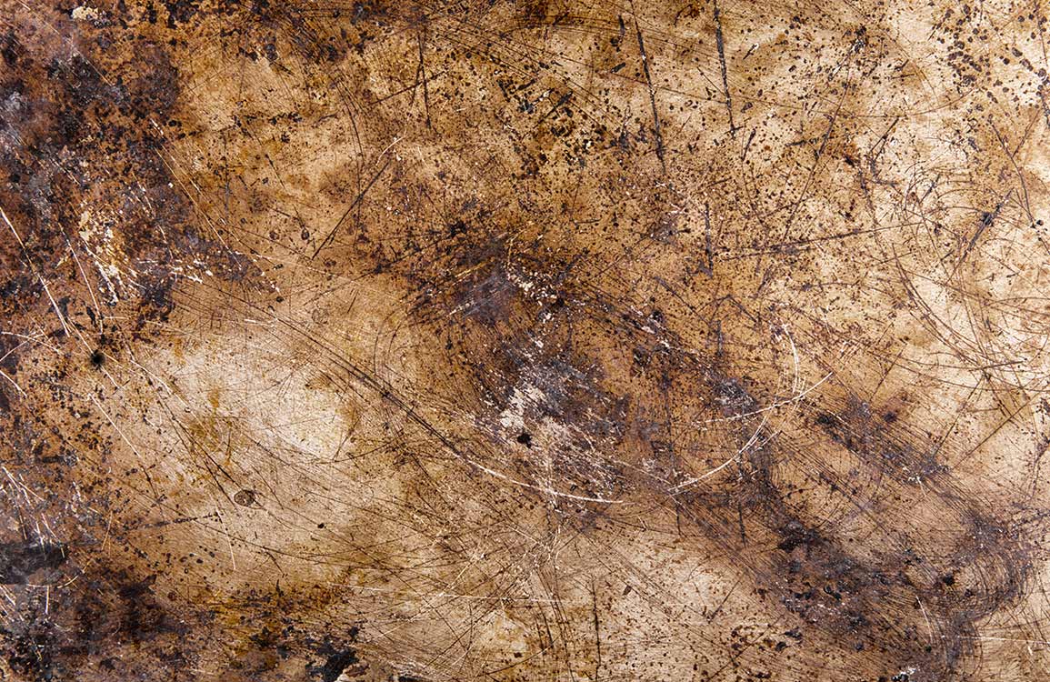 Vintage Rustic Brown Industrial Scratch Effect Wallpaper for Unique Interiors