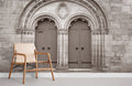 Old Arch Door Wallpaper Mural