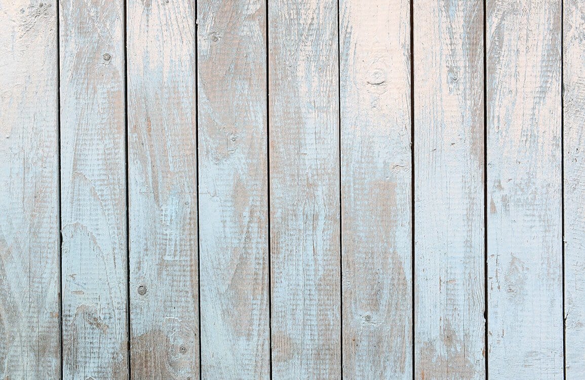 Rustic Light Blue Wooden Plank Effect Wallpaper for Vintage Decor