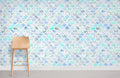 Blue Marble Tiles Wallpaper Mural