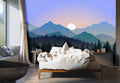 Ombre Sunset Wallpaper Mural